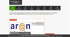 Desktop Screenshot of portale.it
